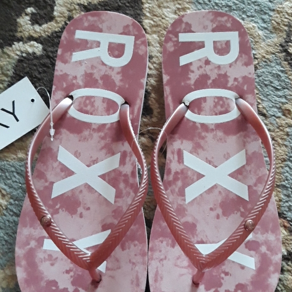 7x*Host Pick*Roxy adorable flip flop sandals - Picture 10 of 16